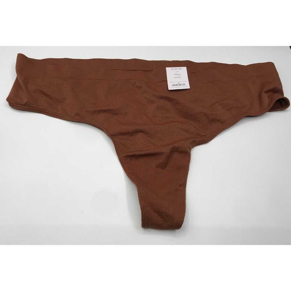 Auden Thong Womens Panties Size 3X Seamless